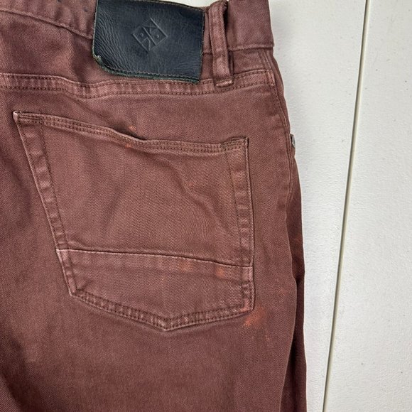 Roark Revival pants Men 33x33 standard Slim Fit Cotton Stretch 133‎ Denim - Picture 3 of 14